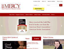Tablet Screenshot of mercy-chicago.org